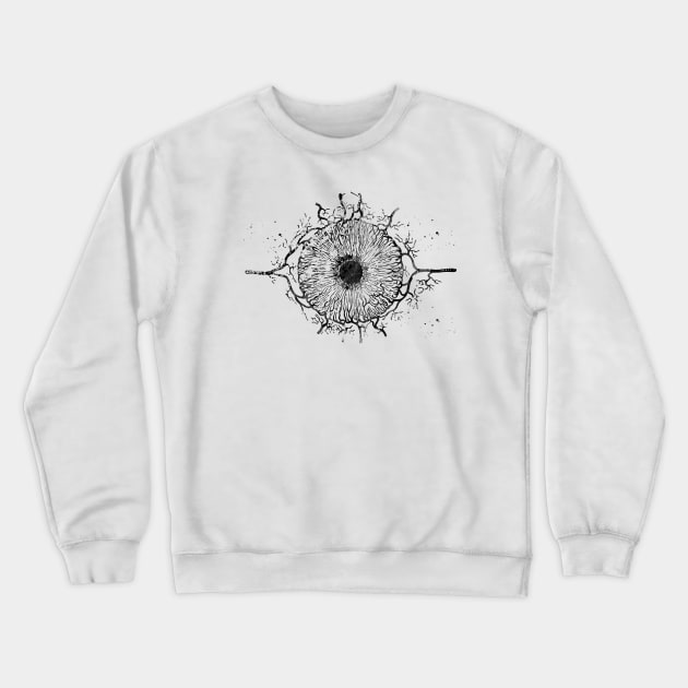 Iris Crewneck Sweatshirt by erzebeth